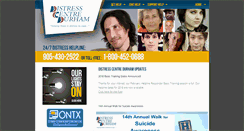 Desktop Screenshot of distresscentredurham.com
